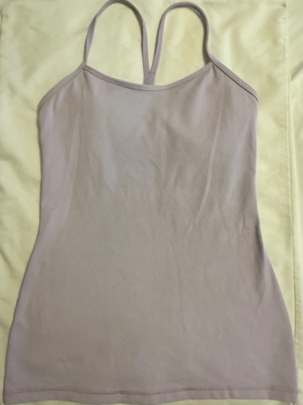 Lululemon Racerback Workout Top with Built in Bra